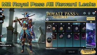 M2 Royal pass All Rewards Leaks | Rp 1 To 50 All Rewards | C1S1