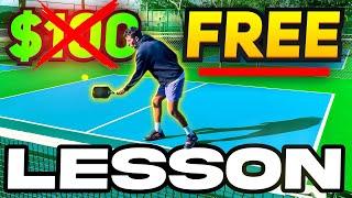 Beginner Pickleball Lesson (so you don't have to buy one)