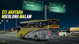 Real Driving | Sudiro Tungga Jaya Aktara | Sensasi Ngeblong Malam - ETS2 Indonesia
