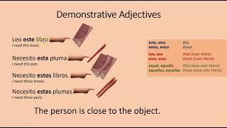 Demonstrative Adjectives and Pronouns