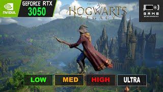 RTX 3050 | HOGWARTS LEGACY | 1080P | LOW | MED | HIGH | ULTRA Benchmark