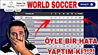 WORLD SOCCER - DAHA ÖNCE BÖYLESİNİ GÖRMEDİNİZ