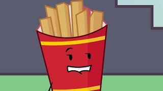 fries and the flight of stairs - BFDI animation