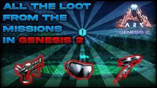 Ark Genesis 2 | All the loot from missions