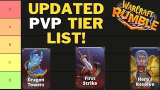 NEW PvP Leader and Mini Tier List for the New Modifier, First Strike! A Warcraft Rumble PvP Guide!