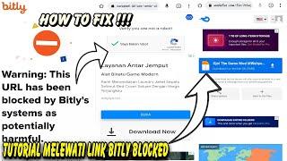 Link Bitly Blocked?How To Fix Ini Solusinya  Tutorial Melewati Link Safelinku - Bitly Yang Diblokir