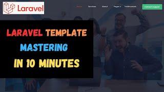 How To Integrate Html Template In Laravel Step By Step | Laravel  Tutorial (2023)
