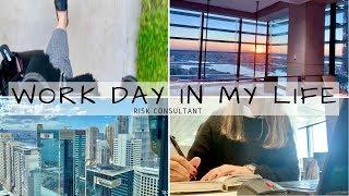 WORK DAY IN MY LIFE OF A BIG 4  RISK CONSULTANT | CORPORATE 9-5 ROUTINE | HUSTLE | OFFICE | MORNING