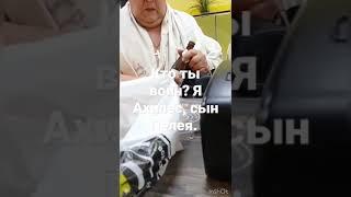 Кто ты воин? Ахиллес, сын Пелея.Я помню это имя.