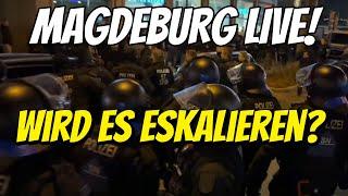 LIVE  MAGDEBURG  Eskaliert es? Rechte vs Linke - Weihnachtsmarkt Anschlag 23.12.2024