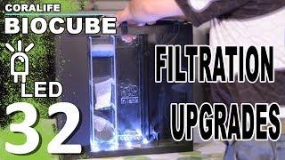 inTank Coralife BioCube 32 Filtration Installation & Advice Walkthrough