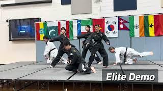 EMA Demo at CCA #aurora #martialarts #cherry creek academy #taekwondo #karate #sparring #denver #tkd