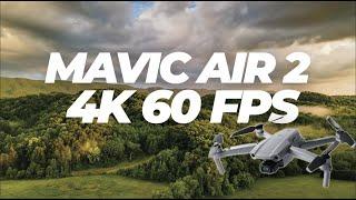 DJI Mavic Air 2 | 4K 60 Cinematic Video Test Footage + Sample Download
