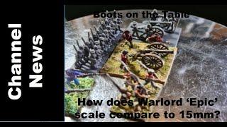 How does Warlord ‘Epic’ scale compare to 15mm?