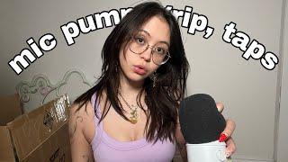 ASMR 30 Minutes of Mic Pumping, Gripping, Tapping, and Scratching for Tingles (Looped)