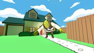 SHREK IN THE FAMILY GUY HOUSE