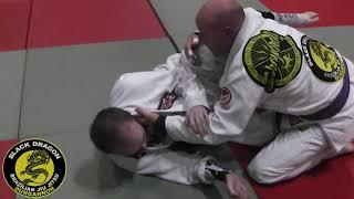 Reverse de la riva / Y guard /  knee push sweep (week 7)