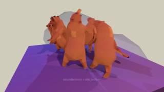 Dancing Bears - Procedural Animation Tests
