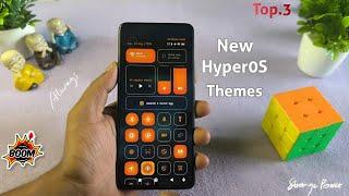 3 Premium HyperOS Themes for Xiaomi,Redmi,Poco  | HyperOS Amazing  Themes