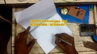 Paper circuit load activation test2 |Live projects hyderabad | ece eeeprojects |