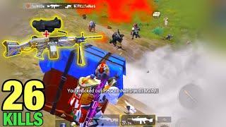 New POWER of M249 | SOLO vs SQUAD | TACAZ PUBG MOBILE