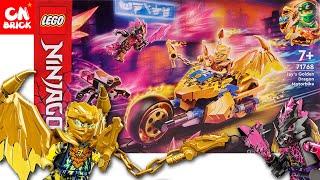 LEGO Jay’s Golden Dragon Motorbike 71768 SPEED BUILD
