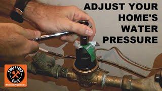 How to Test and Adjust Your Home's Water Pressure