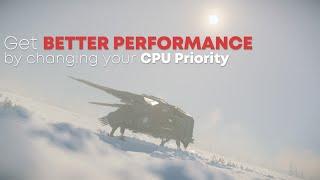 Star Citizen // Get better performance by setting your CPU priority