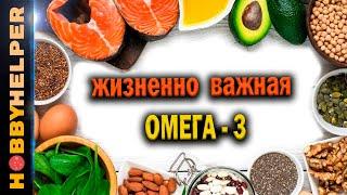 Организм НЕ ВЫРАБАТЫВАЕТ ОМЕГА-3! Что это и почему она жизненно необходима + рейтинг продуктов.