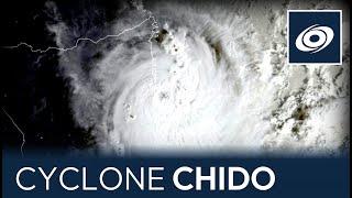 Cyclone Chido slams into Mozambique