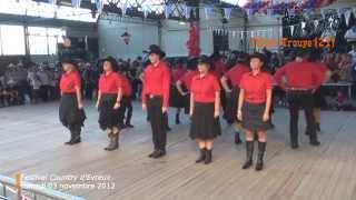 Festival country d'Evreux (2/4) samedi 03 novembre 2012 concours de danse Interclubs