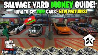 GTA Online SALVAGE YARD Money Guide (2024) | GET CARS 99% OFF | Business Guide To Make MILLIONS