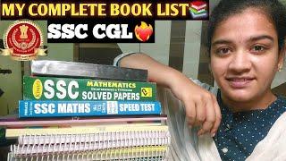 My Complete SSC CGL 2024 Booklistand my notes(All Subjects) and YouTube channels I follow️ #ssc