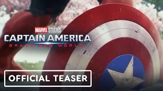 Captain America: Brave New World - Official Teaser Trailer (2025) Anthony Mackie, Giancarlo Esposito