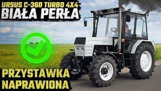 URSUS C- 360 TURBO 4X4 | PRZYSTAWKA NAPRAWIONA | PRZYGOTOWANIA NA ZLOT STARYCH CIĄGNIKÓW W KUCHARACH