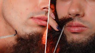 HOW TO CREATE A FAKE BEARD WITH HAIR