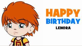 HAPPY BIRTHDAY LENORA!