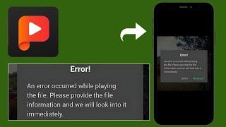 How to fix PLAYit "An error occurred while playing the file" error