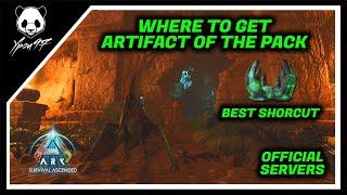 Where to FInd The Artifact Of The Pack In The Center | ARK: Survival Ascended