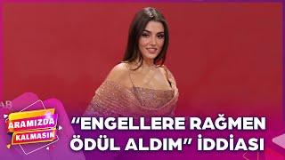 Hande Erçel'den Ödül Töreninde "Engel" Göndermesi | Aramızda Kalmasın