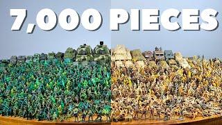 7000 PIECE ARMY MEN COLLECTION