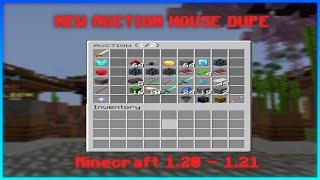 Minecraft Auction House DUPE GLITCH | 1.20 - 1.21 | 2024 DUPE GLITCH (NOT PATCHED)