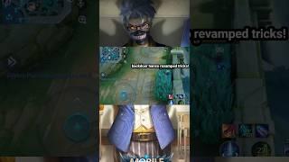 HANZO REVAMPED BACKDOOR TRICKS!!! #mlbb #shorts #hanzo #mobilelegends #fyp #viral #trending