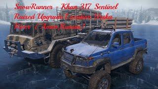 SnowRunner - Khan 317 Sentinel Raised Upgrade Location Urska River  (Amur,Russia)