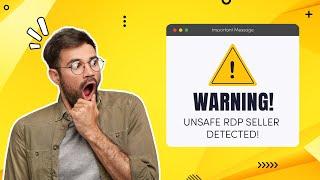 Warning ️ : Your RDP Provider Might Be Unsafe! Check This Before Buying...