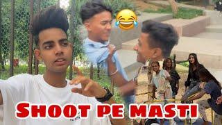 Aj to maze agye shoot pe  !! Abid vlogs