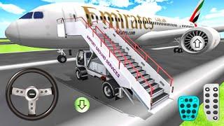 New Passenger Stair Truck in City Airport - 3D Driving Class 2025 - Best Android iOS 3D Car games