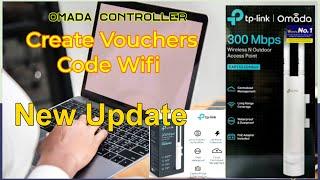 Tp-link How To Create Vouchers Omada Controller New Update