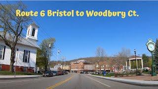 Route Drives   Route 6 Bristol Ct. To Woodbury Ct. 4k Travel Videos