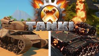 Tanki X vs. Tanki Online [game graphics]